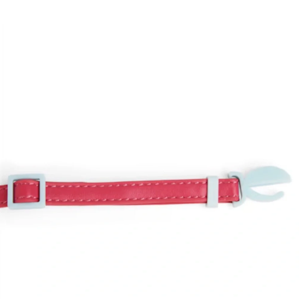 YOULY the classic Pink/Blue Colorblock Cat Collar L/XL